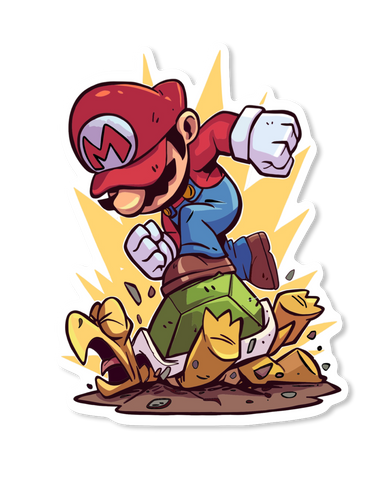 Mario 2 Sticker
