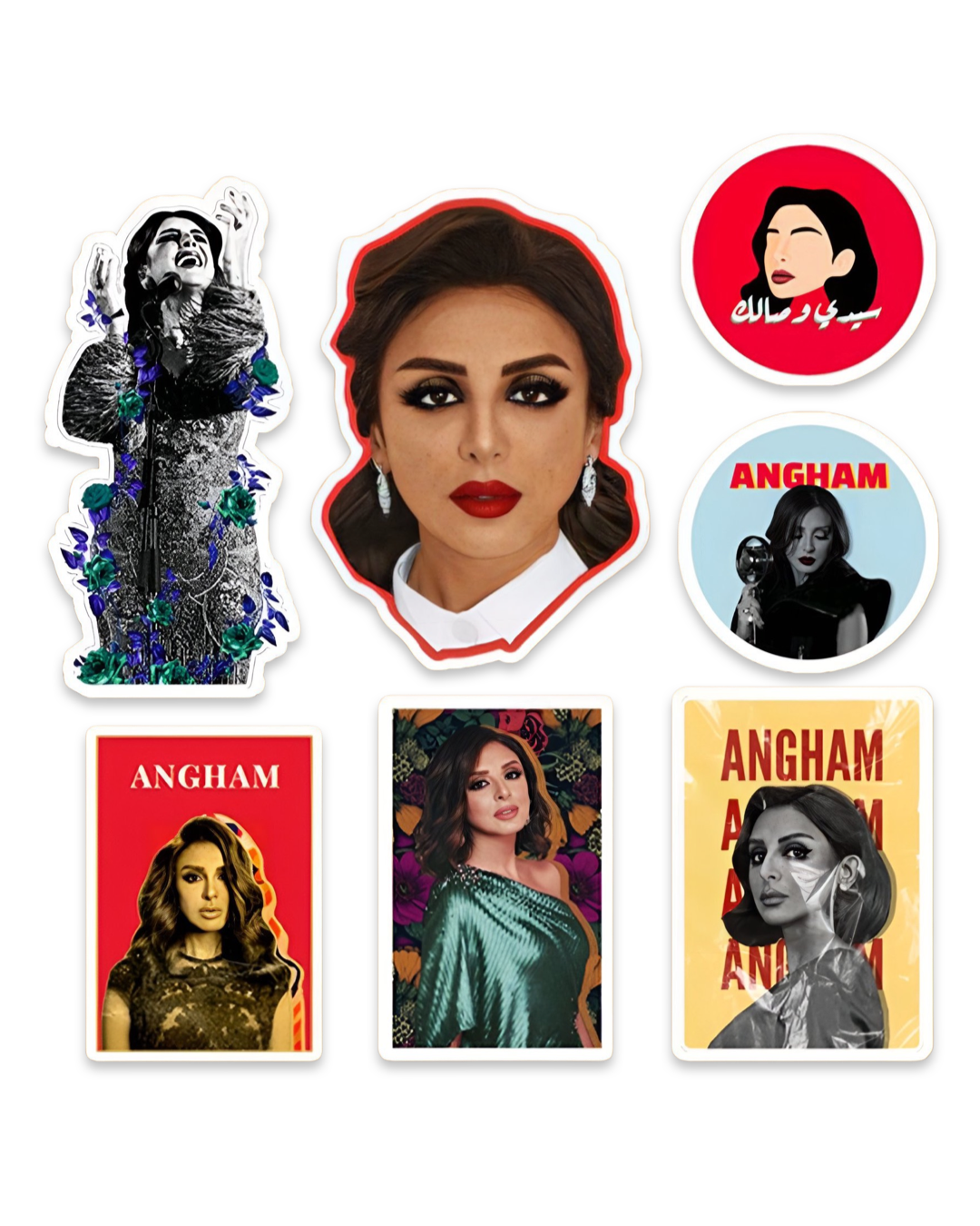 Angham Stickers pack