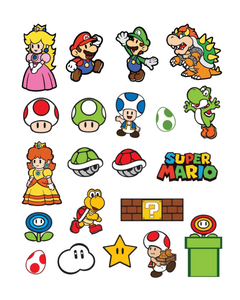 Super Mario Sticker pack