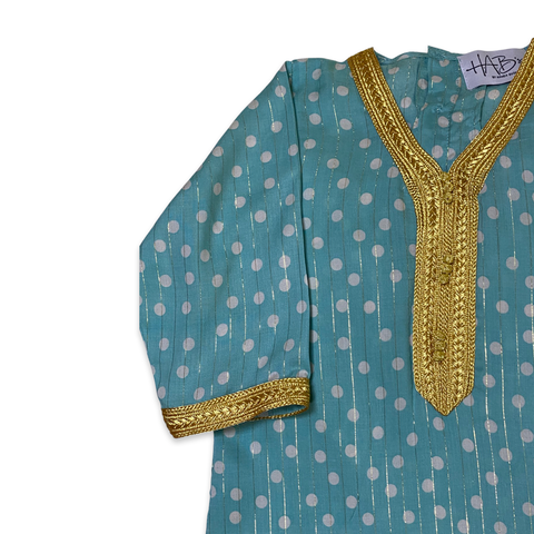 Gold Buttoned Jalabeya