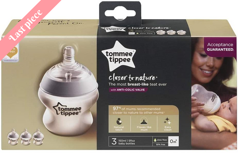 Tommee Tippee Closer to Nature 150ml - Pack of 3